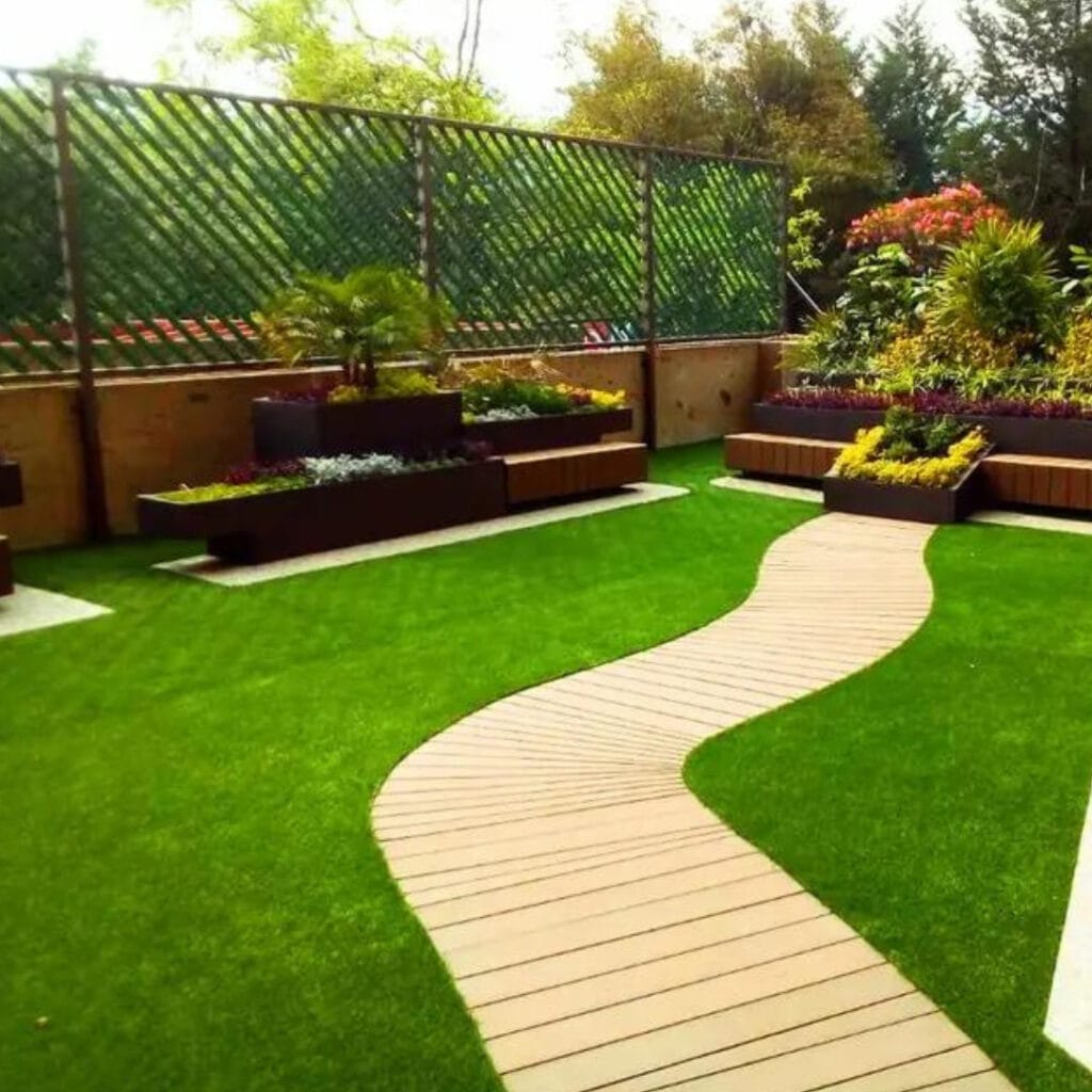 ideas of materials to make your path in the garden 2