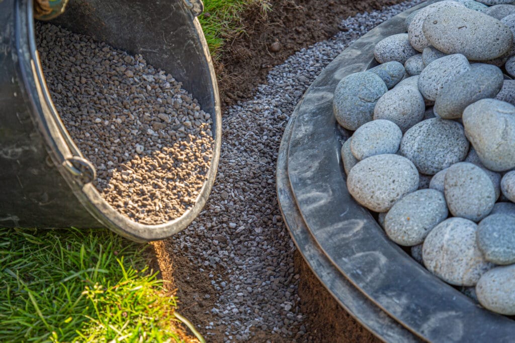 gravel-fill-dry-well