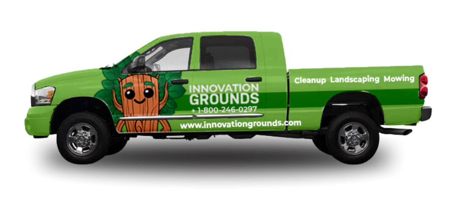 innovation grounds truck landscaping services