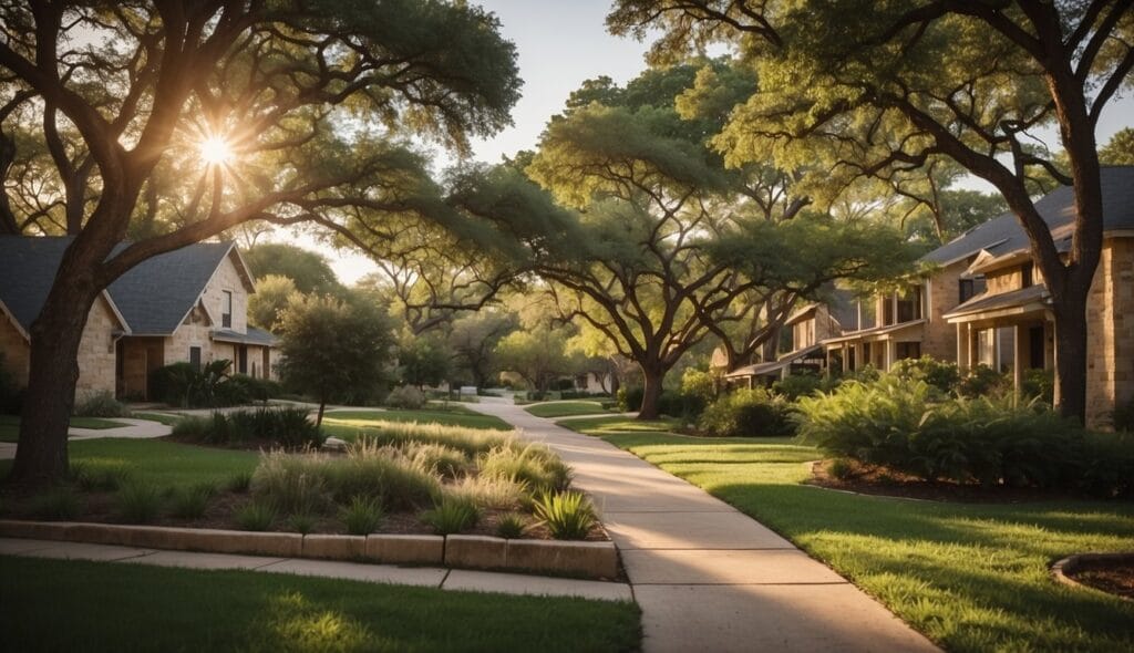 beautiful landscaping