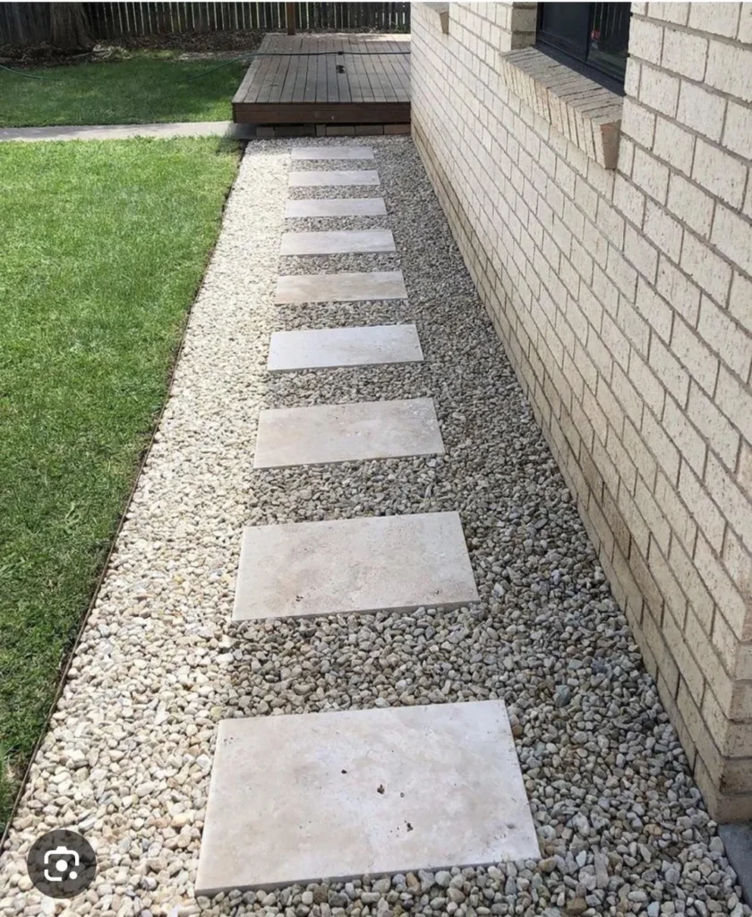 gravel pathway