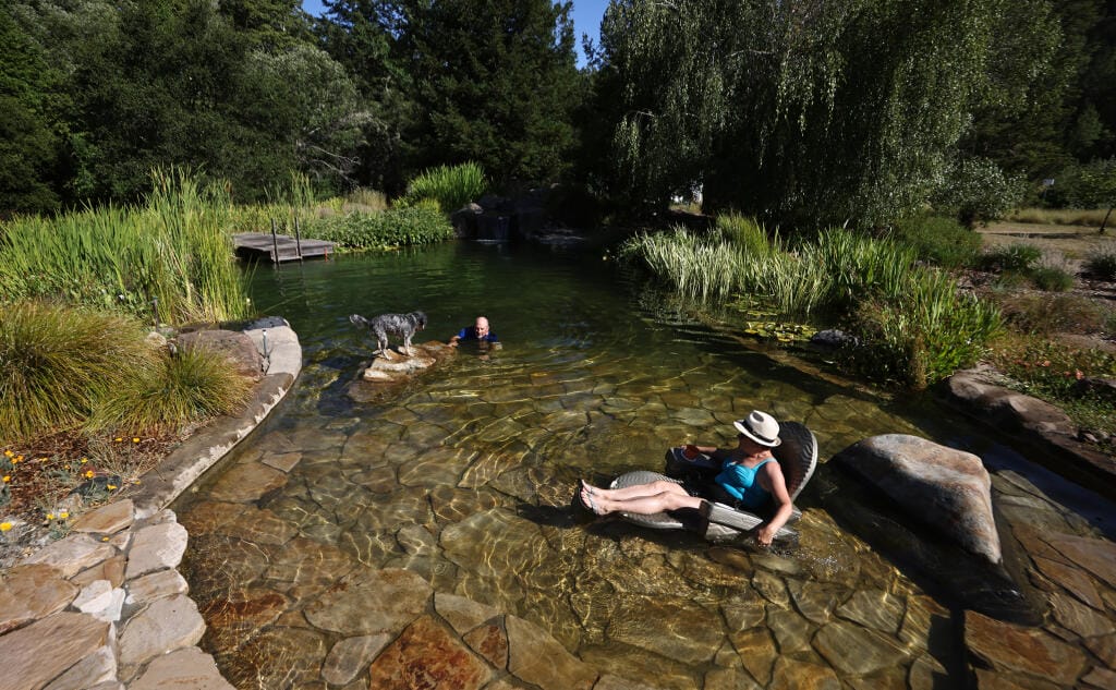 natural swimming pool