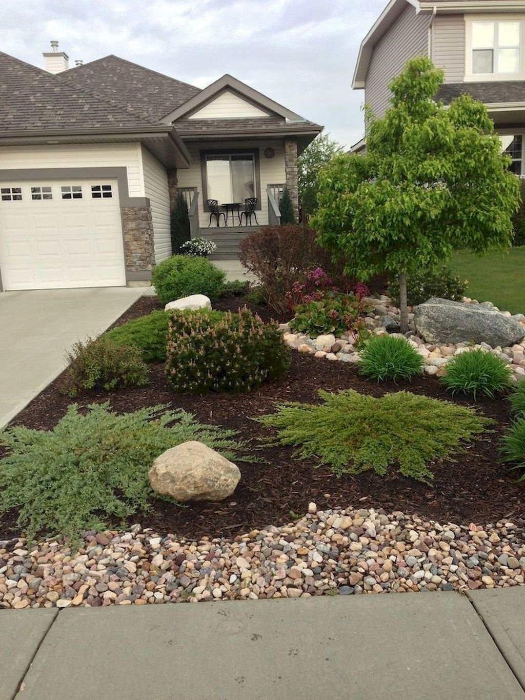 60 simple low maintenance front yard landscaping ideas yard 1